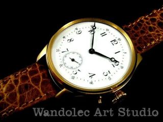 Blancpain Vintage Men ' s Wrist Watch Gold Noble Design Classic Mens Wristwatch 8