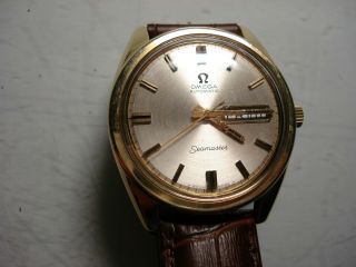 Omega Seamaster Automatic Gold Capped Top Ss Bottom