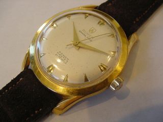 1960’s Buren “grand Prix” 21j Vintage “power Master” Wristwatch