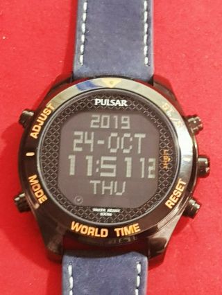 Gents Pulsar Digital Watch W861