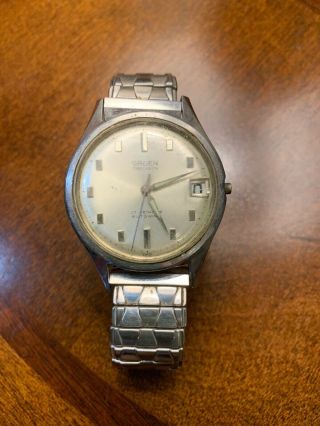 Vintage Gruen Precision Autowind Watch 17 Jewel