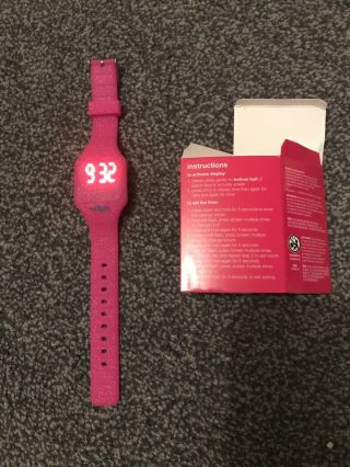 Children’s/girls Pink Smiggle Digital Watch