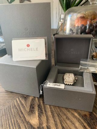 Michele Releve Silver Stainless Steel Ladies Watch Mww19a000019