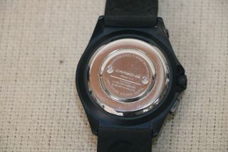 Carbon 14 Men ' s Water W 2.  3 Wrist Watch Black LED Flashlight Magnifying Glass NR 5