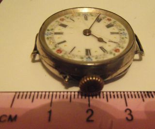 Antique Silver Trench Watch To Restore