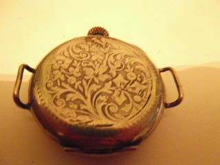 antique Silver trench watch to restore 2