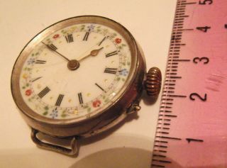 antique Silver trench watch to restore 3