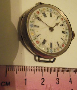antique Silver trench watch to restore 5