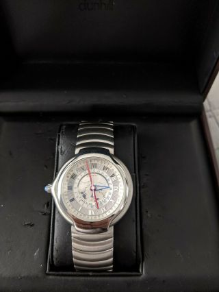 Alfred Dunhill Limited 2 time zone automatic Watch GMT DC2601M 4