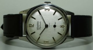 Vintage Duward Diplomatic Winding Swiss Made Wrist Watch K49 Old Antique