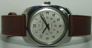 Vintage Clebar Winding Wrist Watch Old S384 Antique