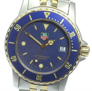 Tag Heuer Professional 1500 Blue Dial Mens