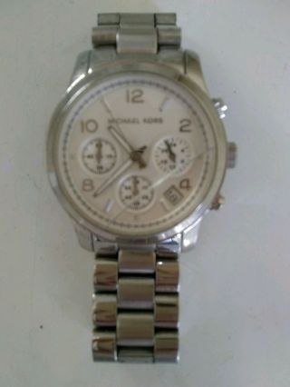 Michael Kors Womens Chronograph Stainless Steel Watch Mk5076
