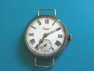 Trench Watch Mappin Swiss Made Silver Case - Spares
