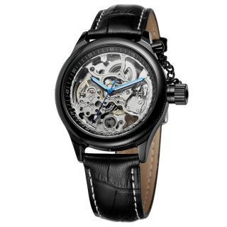 Luxury Forsining Men Skeleton Automatic Mechanical Wrist Watch Analog Classic