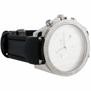 Mens XL Arctica Glory Diamond Watch Full Illusion Dial 47mm Joe Rodeo | 1.  50 CT. 4