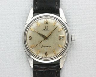 1962 Omega Seamaster Cal.  562 Stainless Steel Vintage Watch With Date