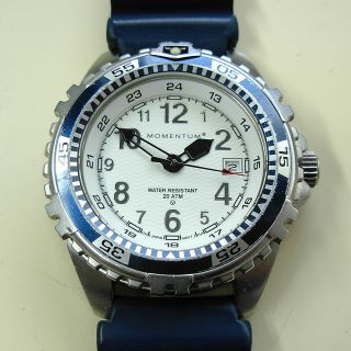Rare Blue Momentum M1 by St.  Moritz Diver Style Men’s Watch - Canada 2