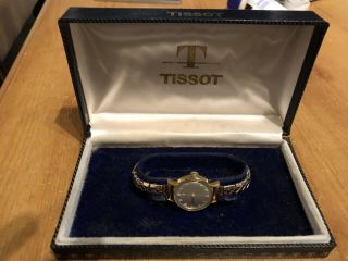 Vintage Gold And Silver Ladies Tissot Watch Wristwatch See The Description