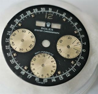 Rolex Triple Date Chronograph Dial For Movement Valjoux 72c