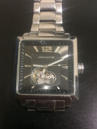 Michael Hill Stainless Steel Mens Automatic Watch 9302 Rrp$500