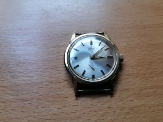 Vintage Itraco Gents Watch 229205.  Subdial Waterproof Incabloc Stainless Steel.