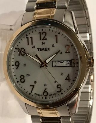 Timex Mens Vintage Quartz Running Watch T2m935
