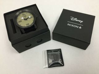 Nixon X Disney Limited Edition Mickey Arms Corporal Ss Black Surplus Watch 48mm