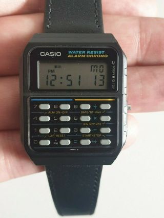 Casio Ca - 55 Digital Calculator Watch