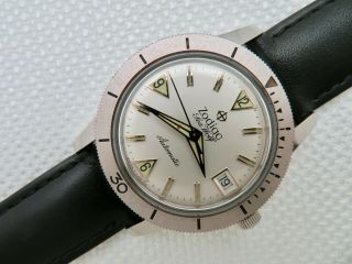 Mens Vintage Zodiac Sea Wolf Automatic Wristwatch 722 - 916 Cal.  70 - 72 17 Jewels