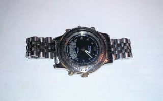Mens Armitron Pro All Sport Chronograph Wristwatch.  Running. 5