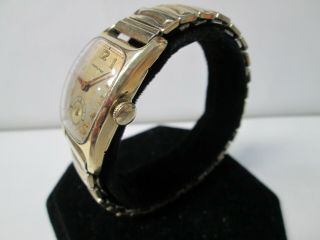 Vintage Hamilton 14K Gold Filled Non - Running Watch 19 Jewels 2