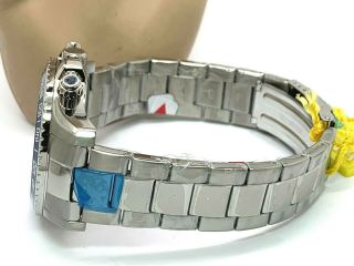 Invicta Specialty Quartz Silver Tone Stainless Steel Blue Dial Men ' s Watch 15610 8