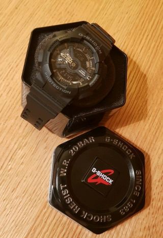 G Shock Casio Men’s Watch Ga - 110 Black