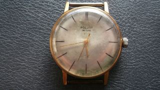 Vintage Poljot De Luxe 2209 Mens Watch,  23 Jewels,  Ussr