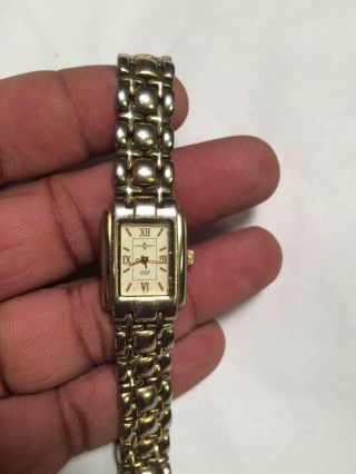 Lovely Ladies Gold Tone Andre Giroud Croton Analog Watch