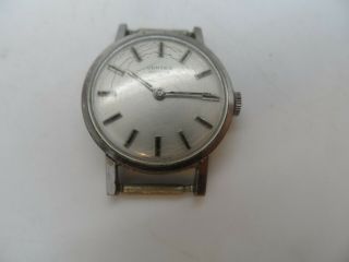 Vintage Vertex Revue Stainless Steel Wrist Watch