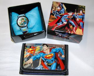Fabulous Childrens Superman Watch & Wallet Set