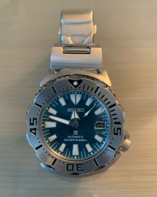 Seiko Prospex Szsc005 Jade Monster Limited Edition Dive Watch - Import -