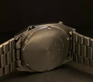 Seiko A639 - 5000 LCD Digital Vintage Watch 1980 Silver Stainless Alarm 2