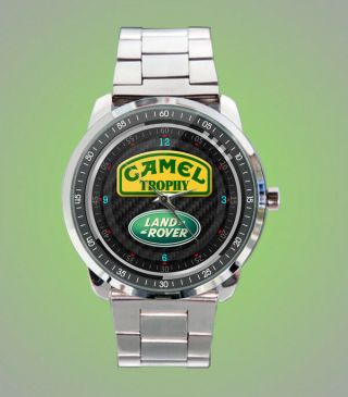Land Rover Camel Trophy Logo Custom Stainless Steel Watch