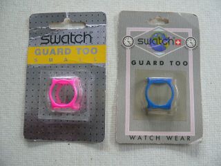 Swatch Blue And Pink 2 Guards Small For Ladies 25mm Face Swatches
