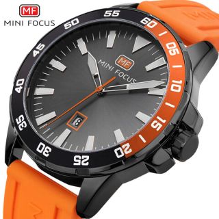 Luxury Brand Mini Focus Men Wrist Watch Soft Silicone Wristwatch Quartz Watch