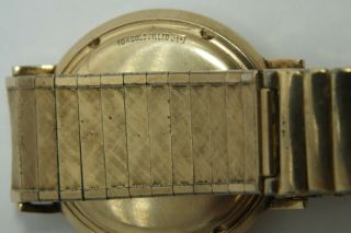 Jaeger LeCoultre Memovox Mens Alarm Wrist Watch 10K Gold Filled Non Runner LF373 4