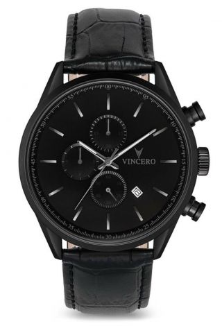 Vincero Watch - The Chronos S - Matte Black