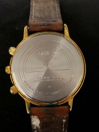 Vintage Rare Timex Sun And Moon Phase Perpetual Calendar Watch - Parts 2