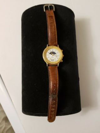 Vintage Rare Timex Sun And Moon Phase Perpetual Calendar Watch - Parts 3