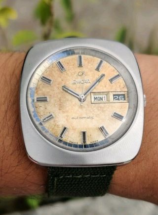 Vintage Enicar Automatic Cal.  No.  1167 Swiss Made Men 