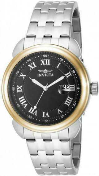Invicta 16181 Specialty Vintage Date Blue Dial Stainless Steel Mens Watch