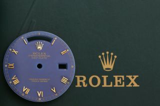 Rolex Daydate President Blue Roman Dial For 18038 - 18238 Fcd9045